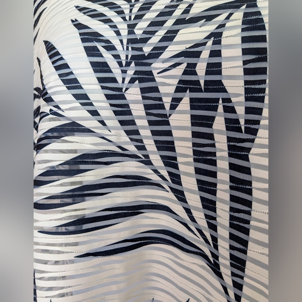NWT, Portocruz Palm-Leaf, Swim Tunic, Cover-Up, Size XXL - Picture 9 of 13